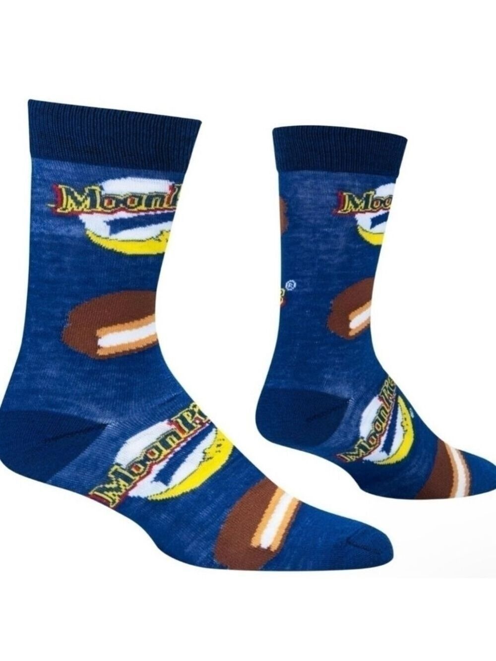 Moon Pie Novelty Socks Mens Underwear Socks Collectible Hosiery New